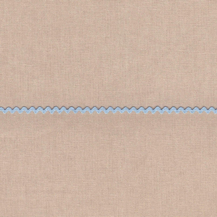 3/16" / blue Cotton Ric Rac Trim