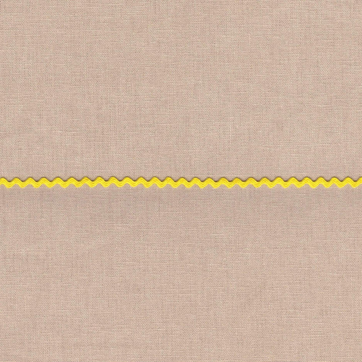 3/16" / canary Cotton Ric Rac Trim