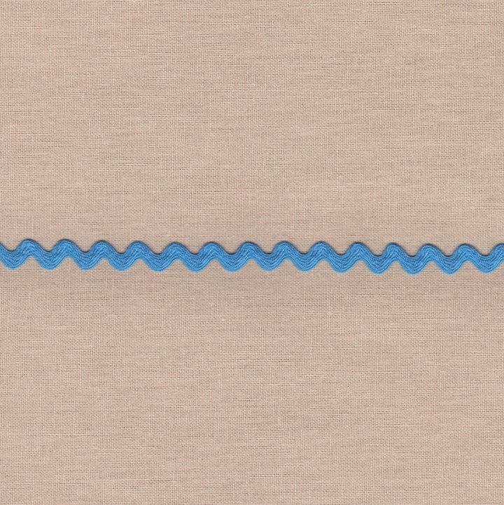 1/2" / copenhagen Cotton Ric Rac Trim