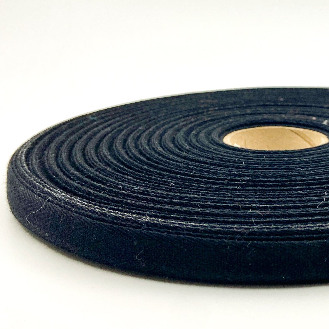 Cotton Twill Tape - Black - 14mm - RETAKE PHOTO