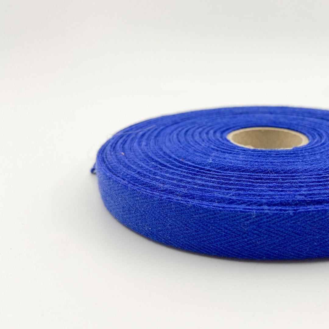 Cotton Twill Tape - Royal - 14mm