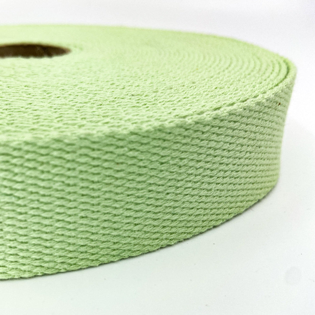 Cotton Webbing - Mint - 30mm