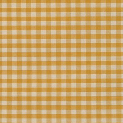 Crawford Gingham, 1/4" in Mustard