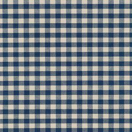 Crawford Gingham, 1/4" in Navy