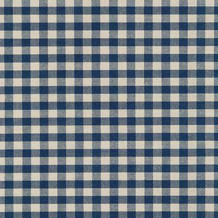 Crawford Gingham, 1/4" in Navy