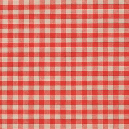 Crawford Gingham, 1/4" in Terracotta