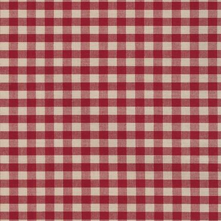 Crawford Gingham, 1/4" in Wine