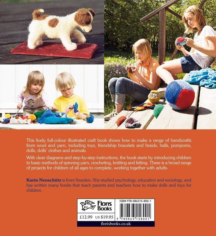 Creative Wool: Making Woollen Crafts with Children by Karin Neuschütz