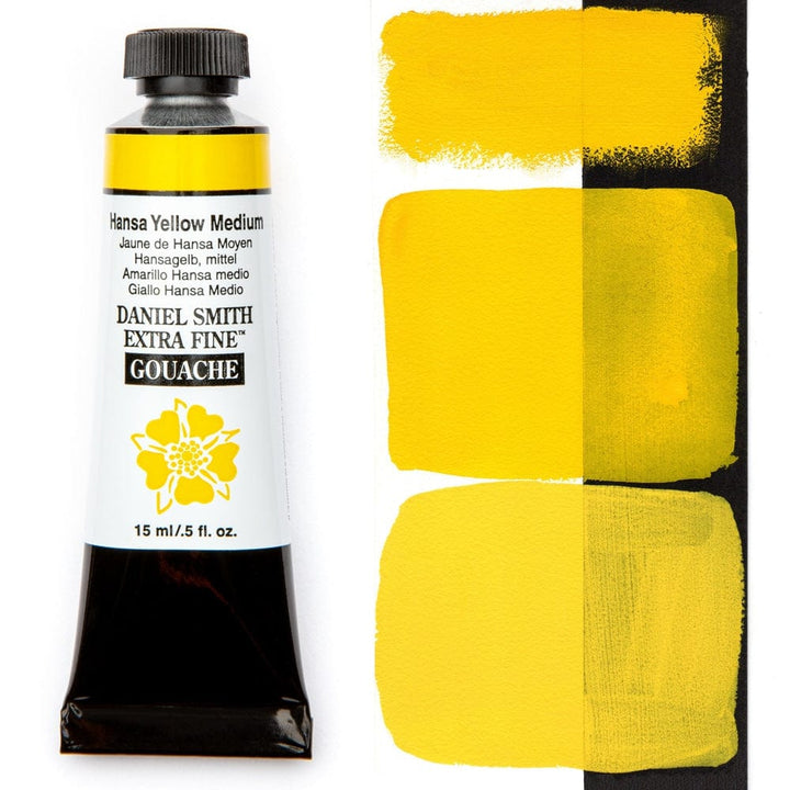 Daniel Smith Extra Fine Gouache - Hansa Yellow Medium