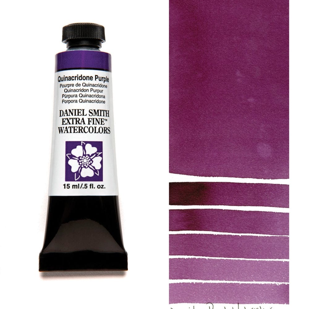 Daniel Smith Watercolor 15ml Tube - Quinacridone Purple