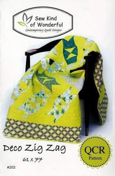Deco Zig Zag, Sew Kind of Wonderful