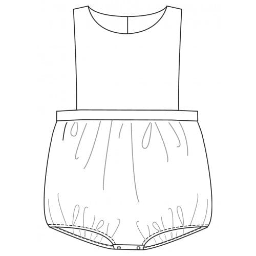 Deotille Baby's Dress or Romper, Citronille