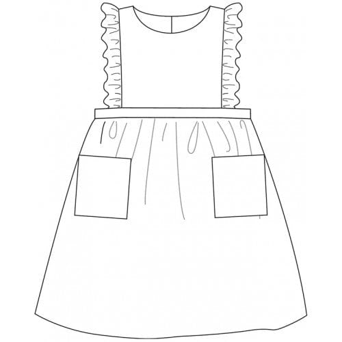 Deotille Child's Dress, Citronille