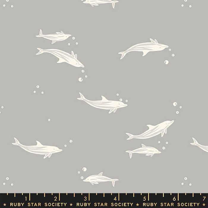 Dolphins - Florida Vol. 2 by Sarah Watts for Ruby Star Society, Steel