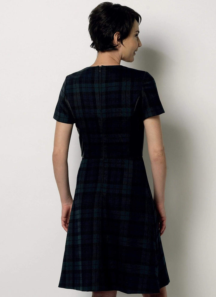 Draped Collar Coat and Dress, Larger Sizes, Lisette for Butterick B6244