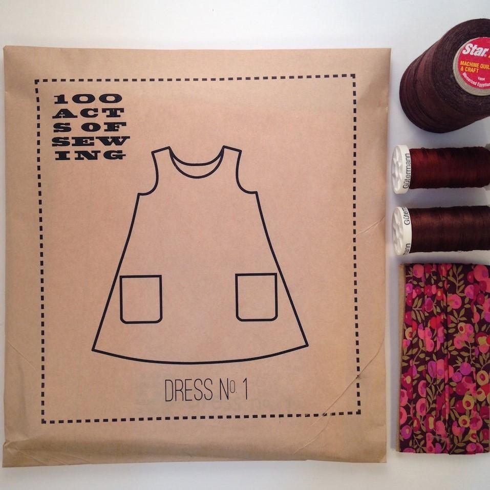 Dress No. 1 - 100 Acts of Sewing Fiddlehead Artisan Supply Dress No. 1 - 100 Acts of Sewing Fiddlehead Artisan Supply