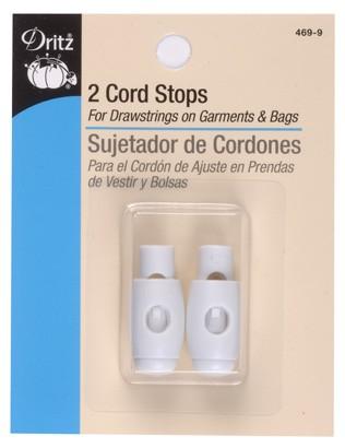 Dritz White Cord Stops