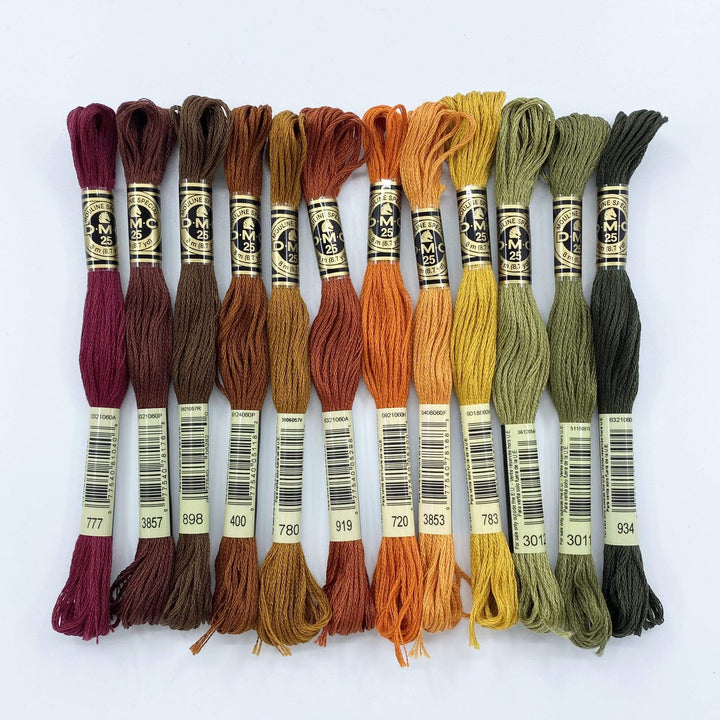 Embroidery Floss Bundle ~ Autumn