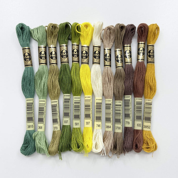 Embroidery Floss Bundle ~ Botanical