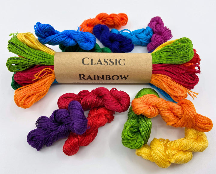 Embroidery Floss Bundle ~ Classic Rainbow