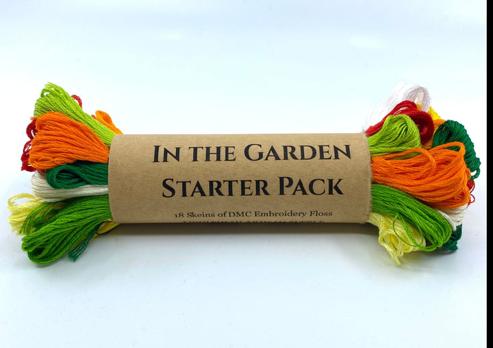 Embroidery Floss Bundle ~ In the Garden Starter Pack