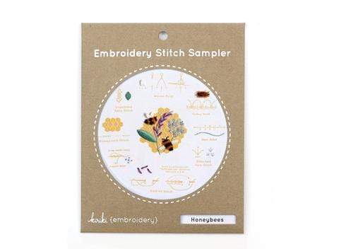 Embroidery Sampler ~ Honey Bees
