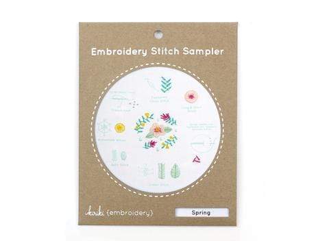 Embroidery Sampler ~ Spring