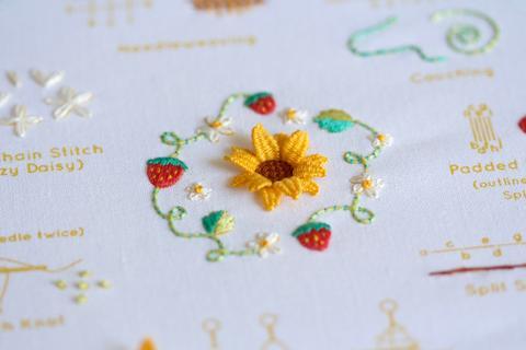 Embroidery Sampler ~ Summer