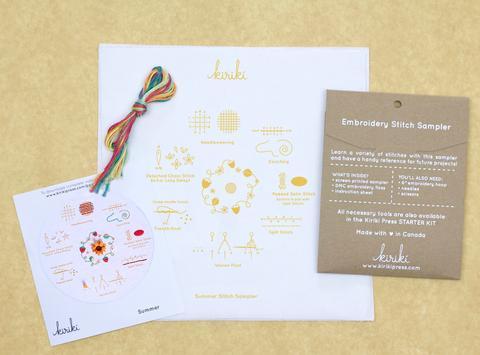 Embroidery Sampler ~ Summer
