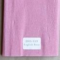English Rose, Single Ply Crepe Paper,  10 inches x 7 1/2 feet