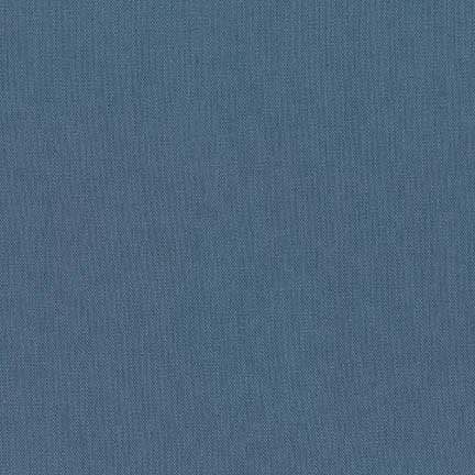 Essex Linen Cotton Blend Solid in Cadet