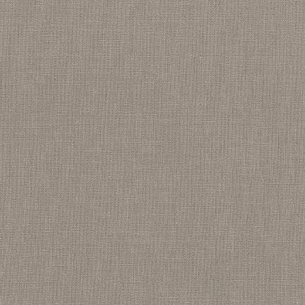 Essex Linen Cotton Blend Solid in Pewter