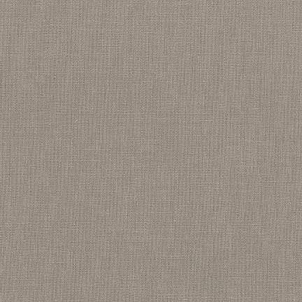 Essex Linen Cotton Blend Solid in Pewter