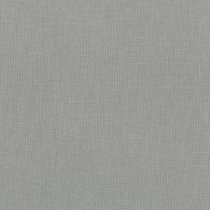 Essex Linen Cotton Blend Solid in Smoke