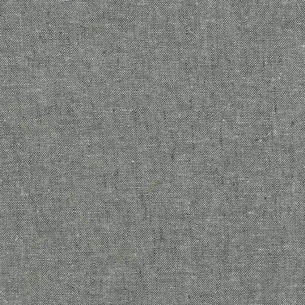Essex Yarn Dyed Linen Cotton Blend in Graphite
