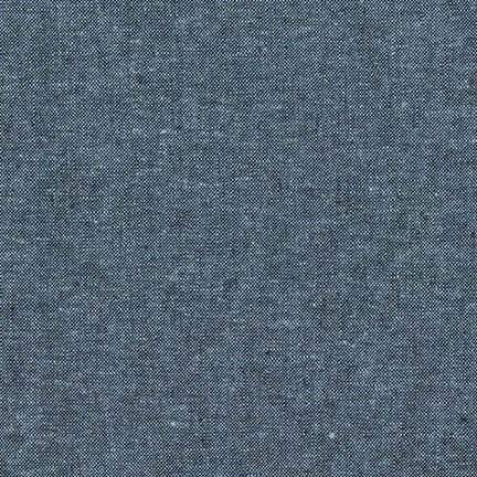 Essex Yarn Dyed Linen Cotton Blend in Nautical