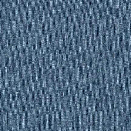 Essex Yarn Dyed Linen Cotton Blend in Peacock