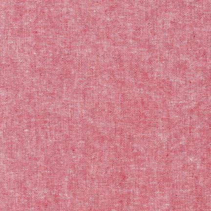 Essex Yarn Dyed Linen Cotton Blend in Red