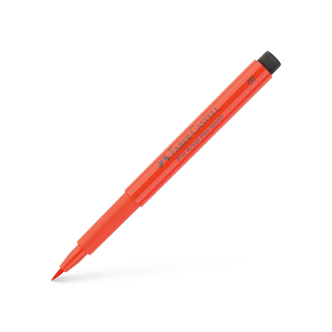 Faber-Castell Pitt Artist Pen Brush - 118 Scarlet Red