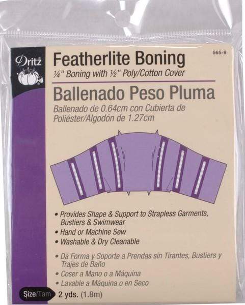 Featherlite Boning, 2 Yards, Dritz