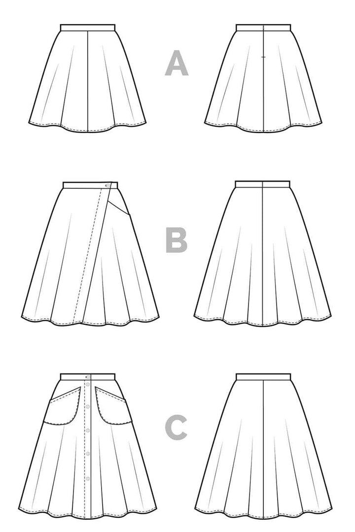 Fiore Skirt, Closet Case Patterns