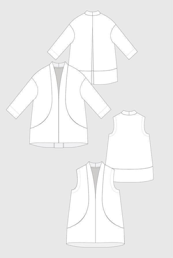 Flynn Jacket, In the Folds Sewing Patterns