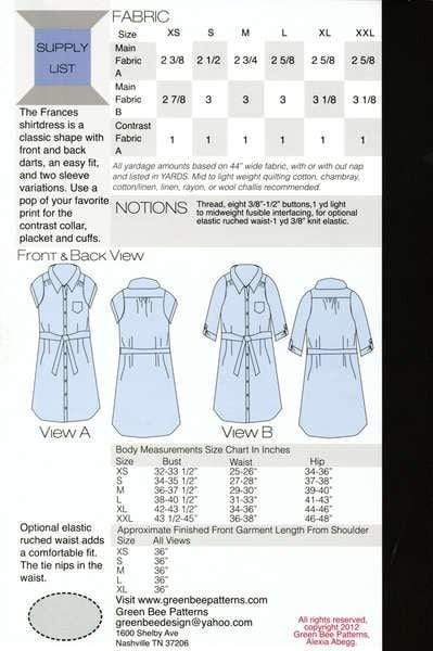 Frances Dress, Green Bee