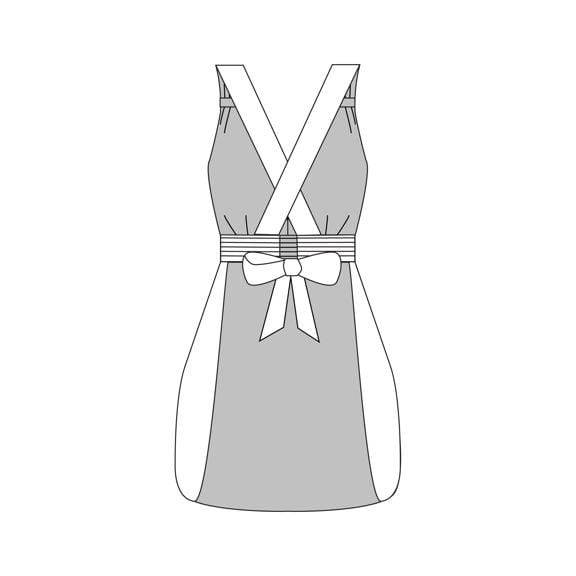 Gathering Apron, Sew Liberated