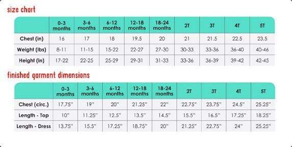 Geranium Dress and Top, Sizes 0 - 5T, Made by Rae