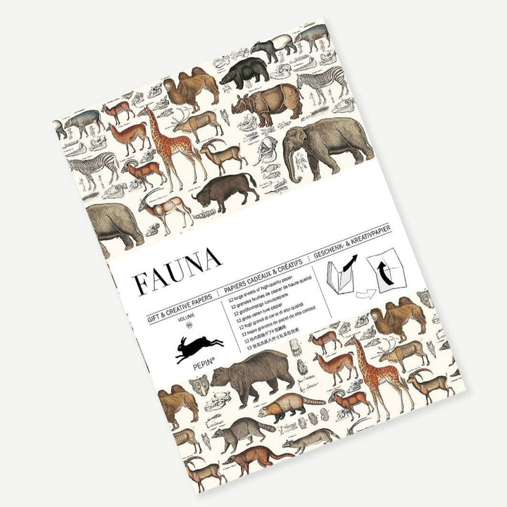 Gift & Creative Paper Book from The Pepin Press in Fauna