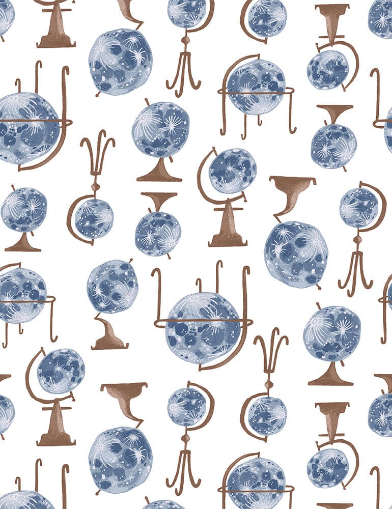 Globes on White for Dear Stella