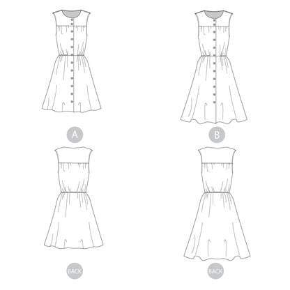 Harwood Dress, Sewaholic