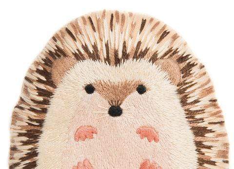 Hedgehog Embroidery Kit from Kiriki