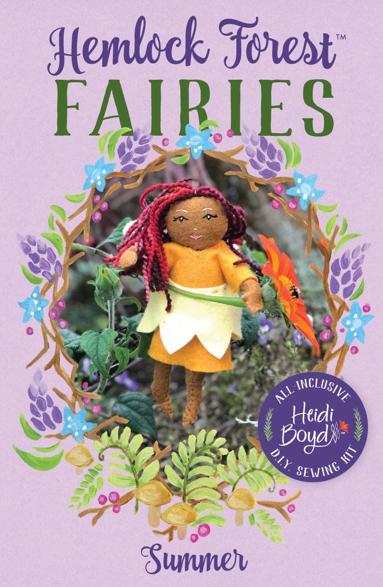 Hemlock Forest Forest Fairies Softie Kit - Summer - Heidi Boyd